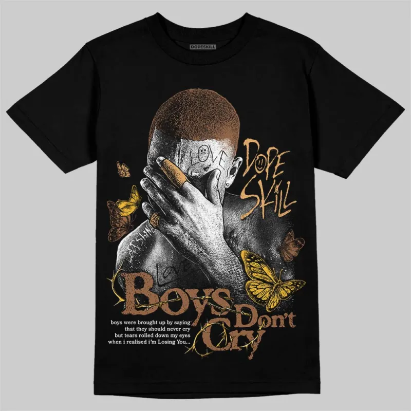 Metallic Gold 1s DopeSkill T-Shirt Boys Don't Cry Graphic sold by DopeSkill