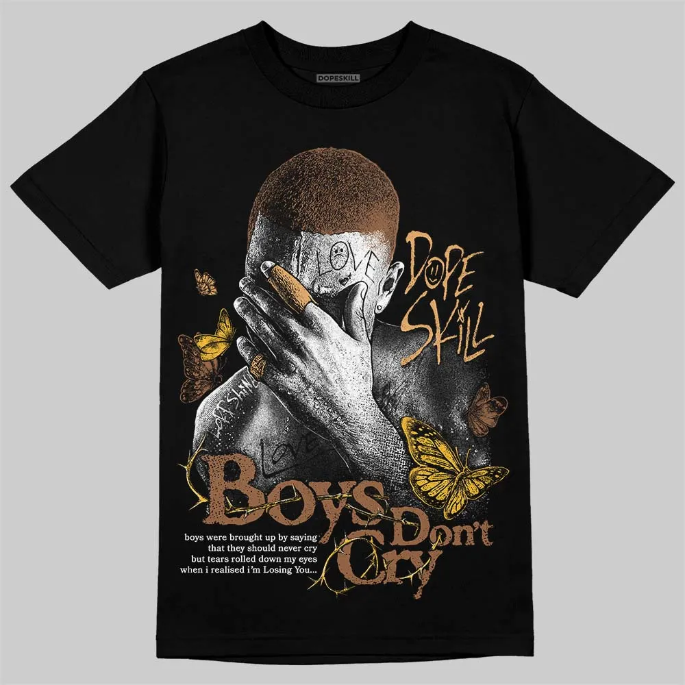 Metallic Gold 1s DopeSkill T-Shirt Boys Don't Cry Graphic sold by DopeSkill