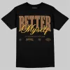 Metallic Gold 1s DopeSkill T-Shirt Better Myself Graphic sold by DopeSkill