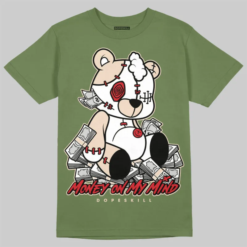 Medium Olive 1s DopeSkill Olive T-shirt MOMM Bear Graphic made by DopeSkill