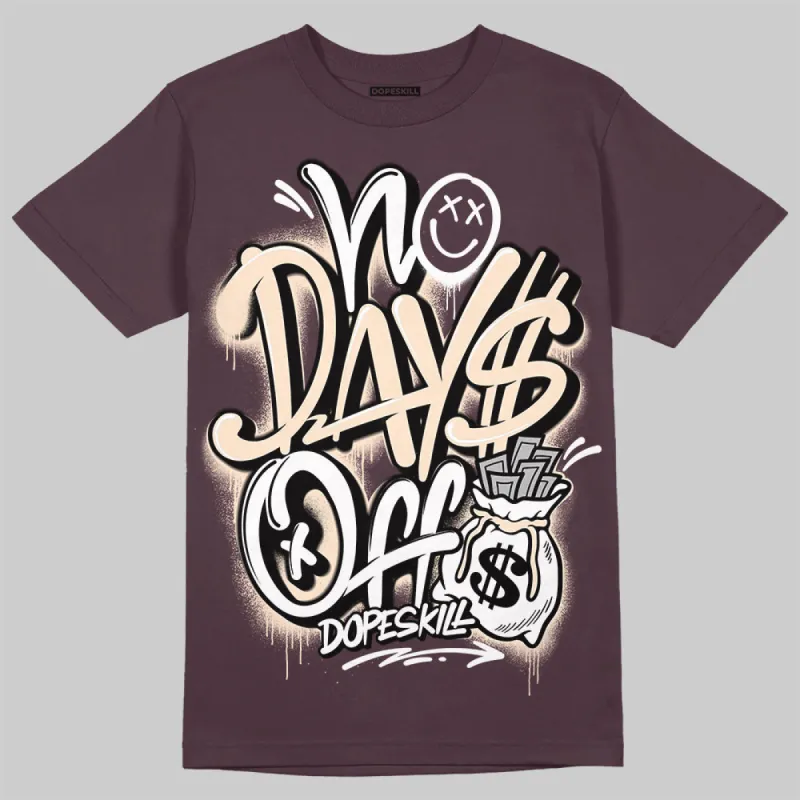 Phantom 4s DopeSkill Maroon T-shirt No Days Off Graphic sold by DopeSkill