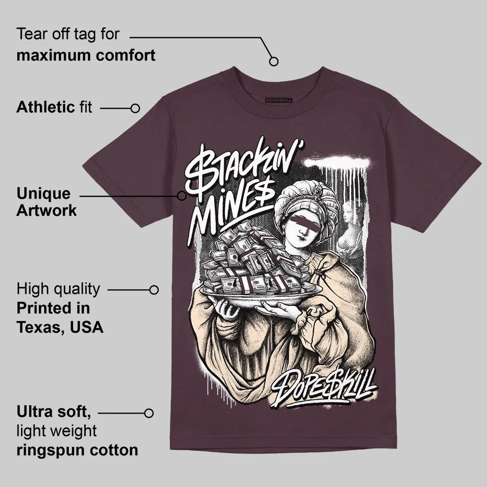 Phantom 4s DopeSkill Maroon T-shirt Stackin Mines Graphic sold by DopeSkill product image thumbnail 2