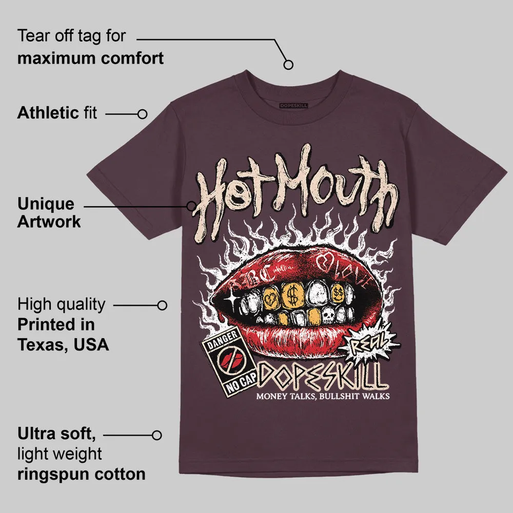 Phantom 4s DopeSkill Maroon T-shirt Hot Mouth Graphic sold by DopeSkill product image thumbnail 2