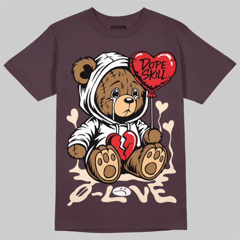 Phantom 4s DopeSkill Maroon T-shirt Broken Bear Graphic sold by DopeSkill