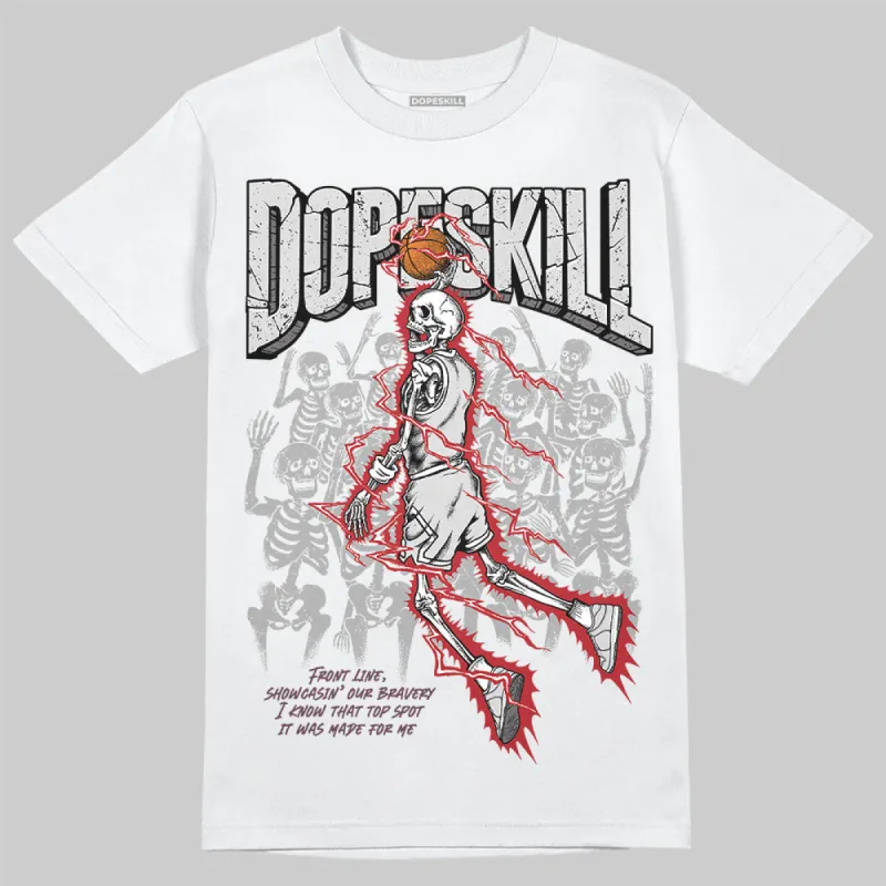 1906R NB Silver Classic Crimson DopeSkill T-Shirt Thunder Dunk Graphic sold by DopeSkill
