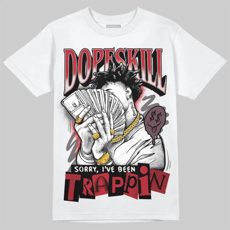 1906R NB Silver Classic Crimson DopeSkill T-Shirt Sorry I've Been Trappin Graphic sold by DopeSkill
