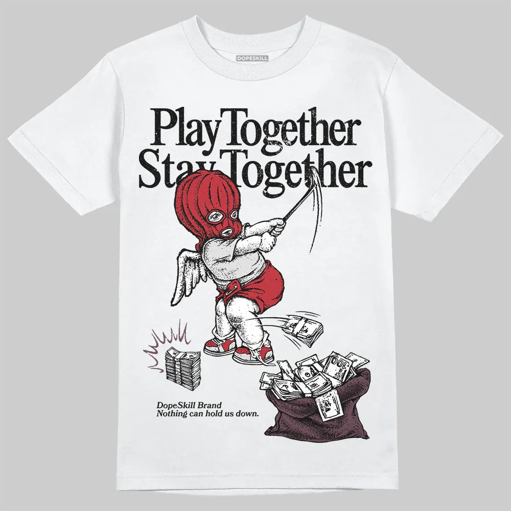 1906R NB Silver Classic Crimson DopeSkill T-Shirt Play together, Stay together Graphic sold by DopeSkill