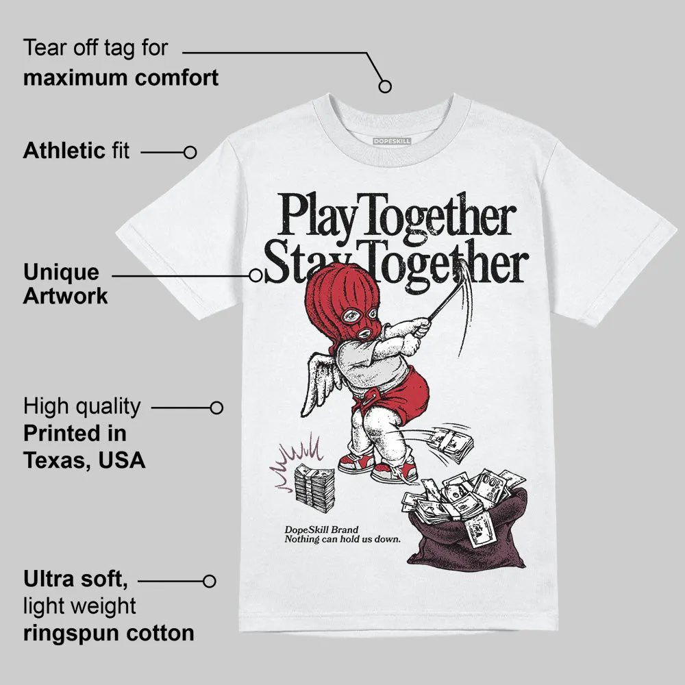 1906R NB Silver Classic Crimson DopeSkill T-Shirt Play together, Stay together Graphic sold by DopeSkill product image thumbnail 3