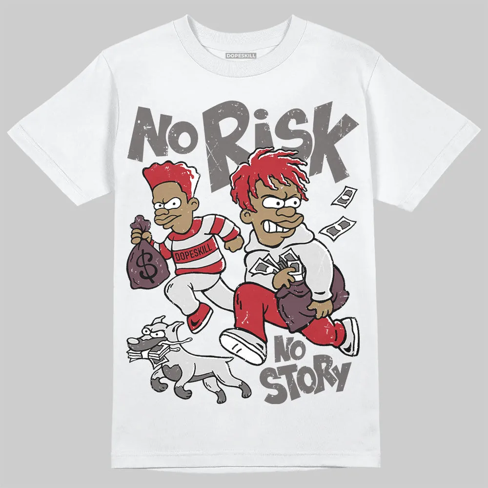 1906R NB Silver Classic Crimson DopeSkill T-Shirt No Risk No Story Graphic sold by DopeSkill