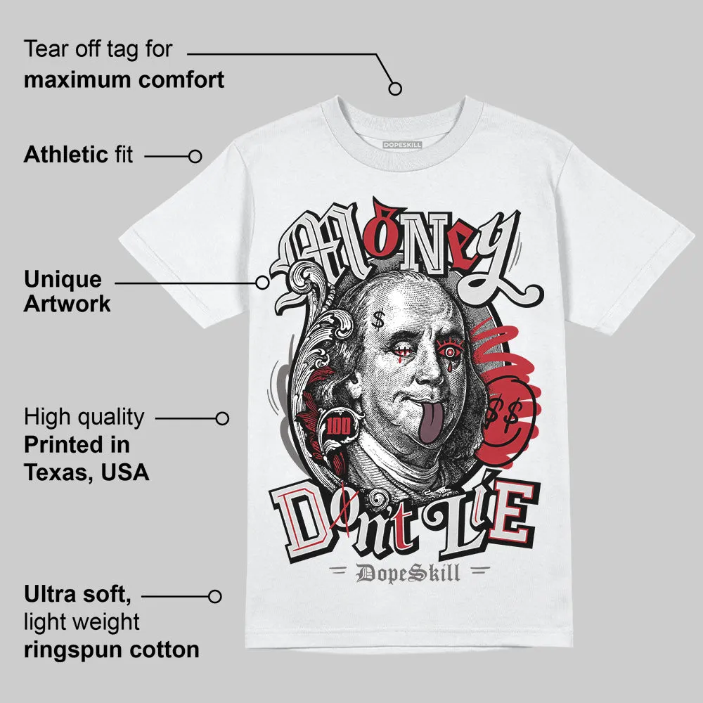1906R NB Silver Classic Crimson DopeSkill T-Shirt Money Don't Lie Graphic sold by DopeSkill product image thumbnail 3