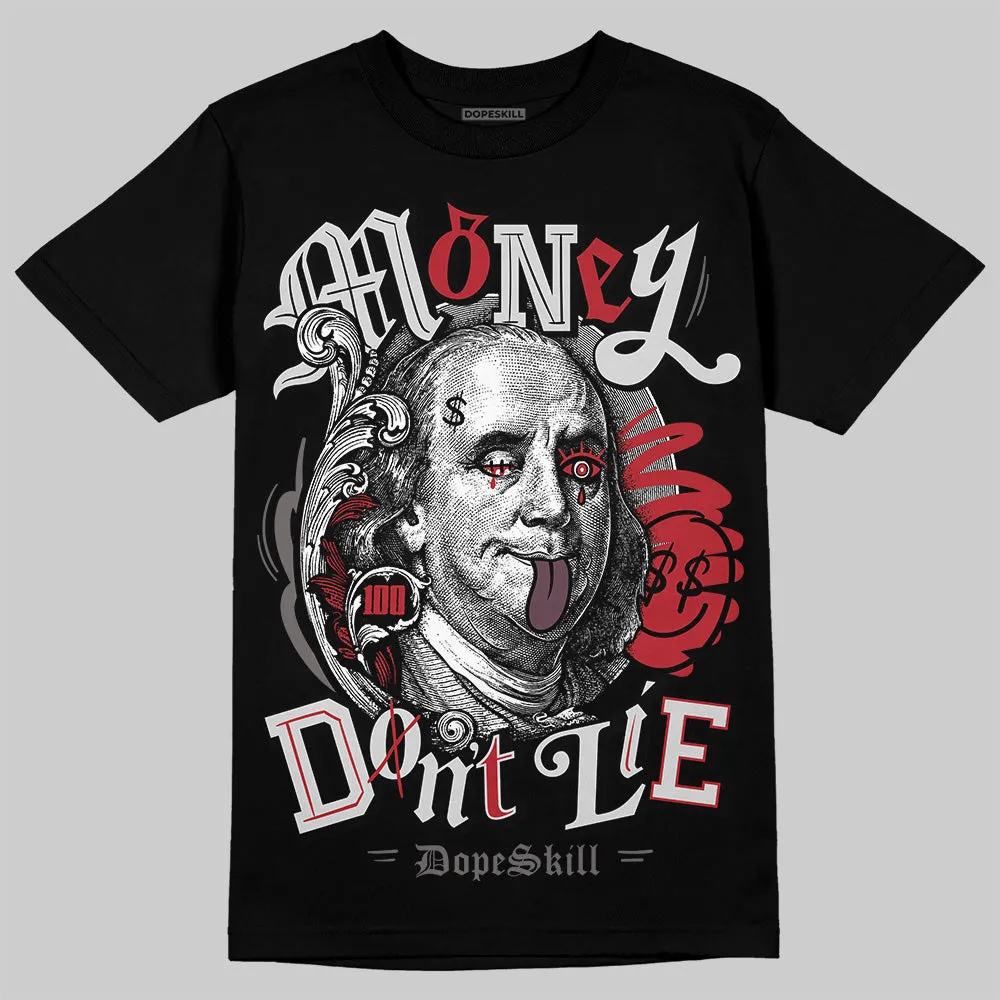 1906R NB Silver Classic Crimson DopeSkill T-Shirt Money Don't Lie Graphic sold by DopeSkill product image thumbnail 2