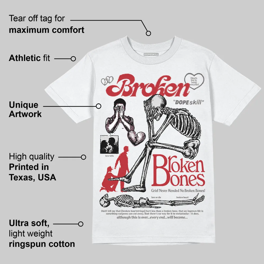 1906R NB Silver Classic Crimson DopeSkill T-Shirt Broken Bones Graphic sold by DopeSkill product image thumbnail 3
