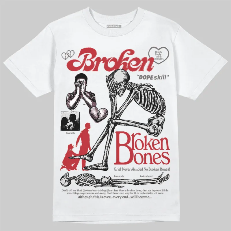 1906R NB Silver Classic Crimson DopeSkill T-Shirt Broken Bones Graphic sold by DopeSkill
