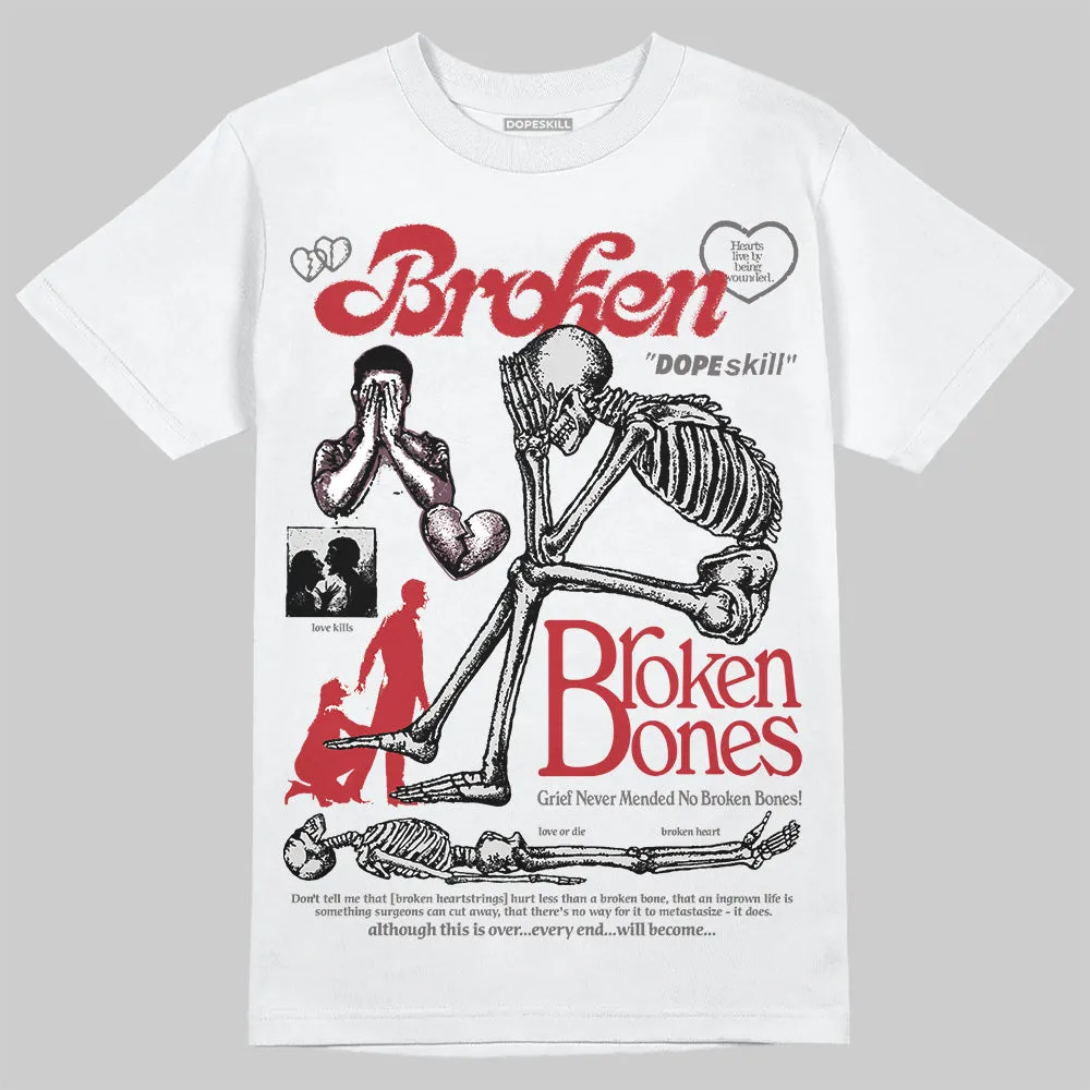 1906R NB Silver Classic Crimson DopeSkill T-Shirt Broken Bones Graphic sold by DopeSkill