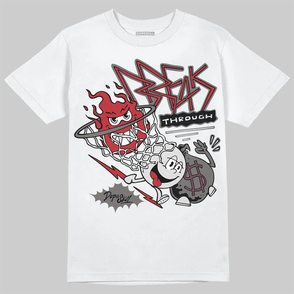 1906R NB Silver Classic Crimson DopeSkill T-Shirt Break Through Graphic sold by DopeSkill