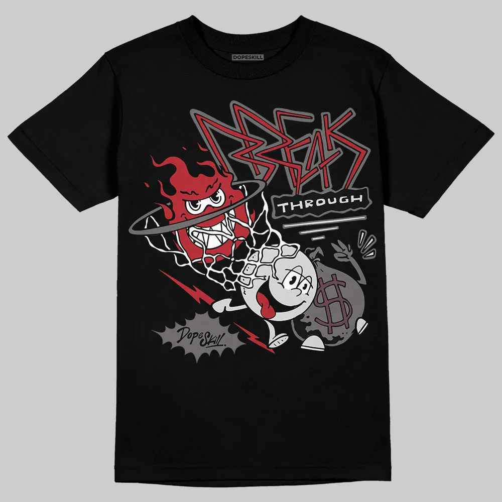 1906R NB Silver Classic Crimson DopeSkill T-Shirt Break Through Graphic sold by DopeSkill product image thumbnail 2