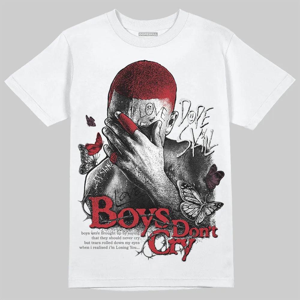 1906R NB Silver Classic Crimson DopeSkill T-Shirt Boys Don't Cry Graphic sold by DopeSkill