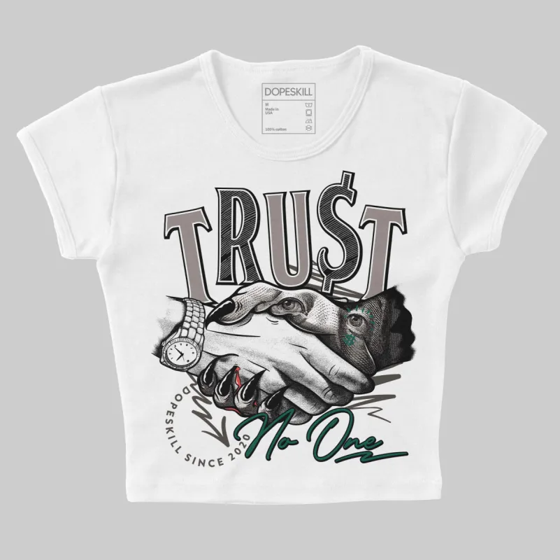 2002R Protection Pack Rain Cloud DopeSkill Women's Crop Top Trust No One Graphic sold by DopeSkill