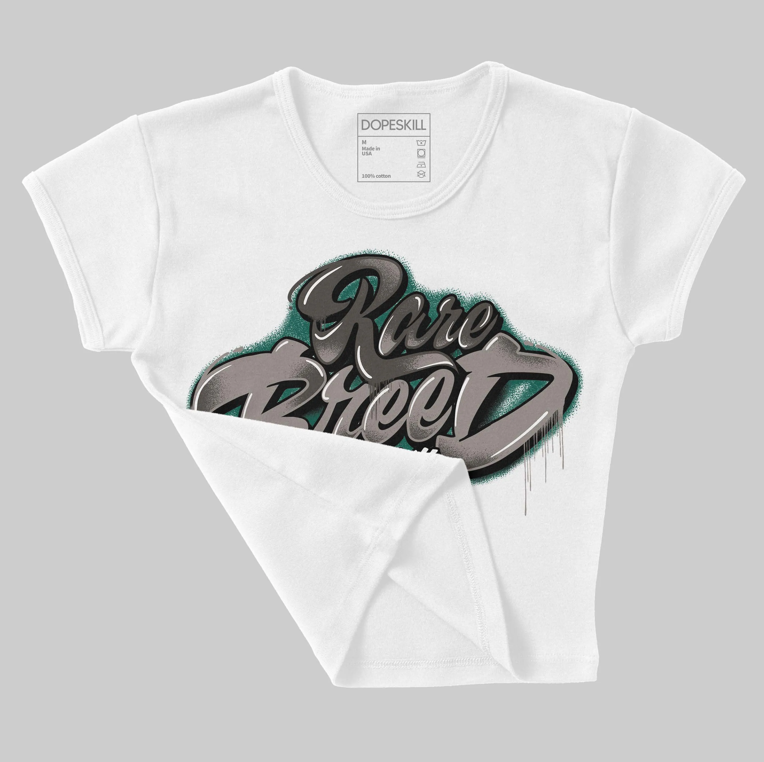 2002R Protection Pack Rain Cloud DopeSkill Women's Crop Top Rare Breed Type Graphic sold by DopeSkill product image thumbnail 3