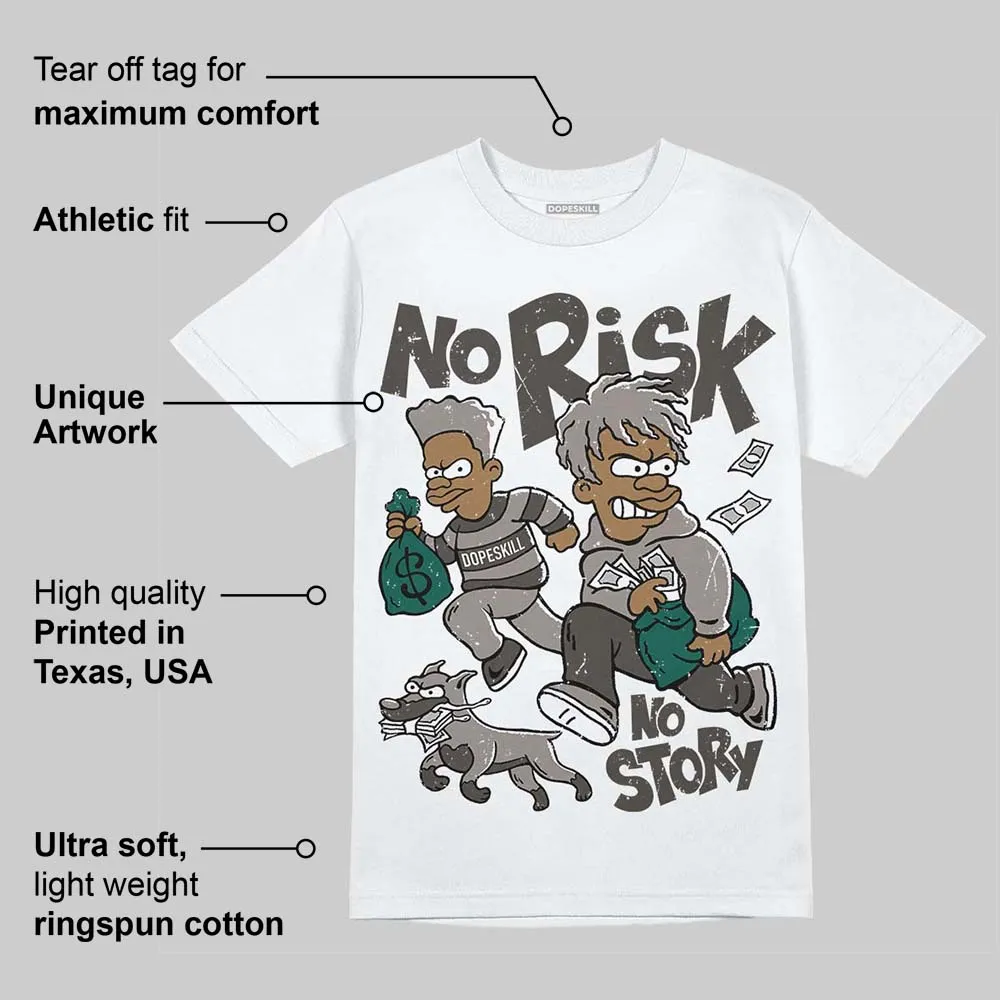 2002R Protection Pack Rain Cloud DopeSkill T-Shirt No Risk No Story Graphic sold by DopeSkill product image thumbnail 3