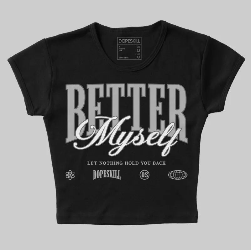 NB 2002R Steel Orca DopeSkill Women's Crop Top Better Myself Graphic sold by DopeSkill