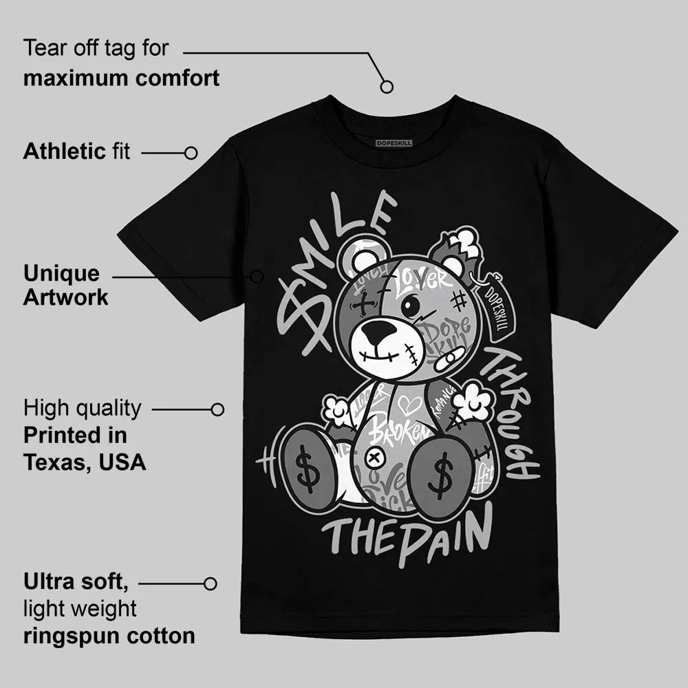 NB 2002R Steel Orca DopeSkill T-Shirt Smile Through The Pain Graphic sold by DopeSkill product image thumbnail 3
