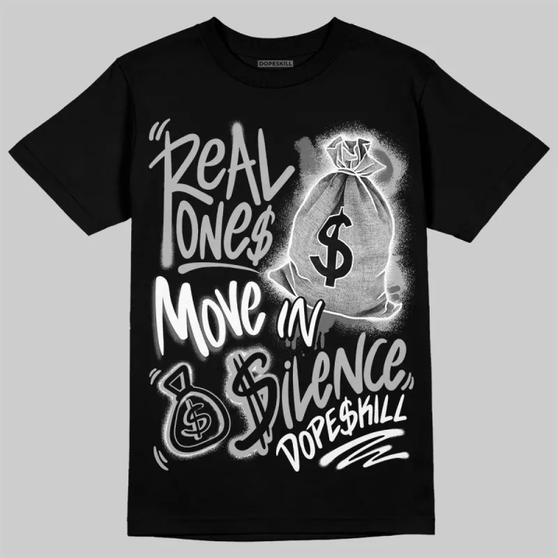 NB 2002R Steel Orca DopeSkill T-Shirt Real Ones Move In Silence Graphic sold by DopeSkill