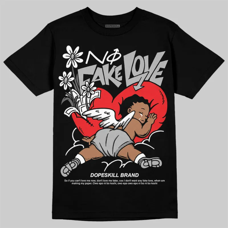 NB 2002R Steel Orca DopeSkill T-Shirt No Fake Love Graphic made by DopeSkill