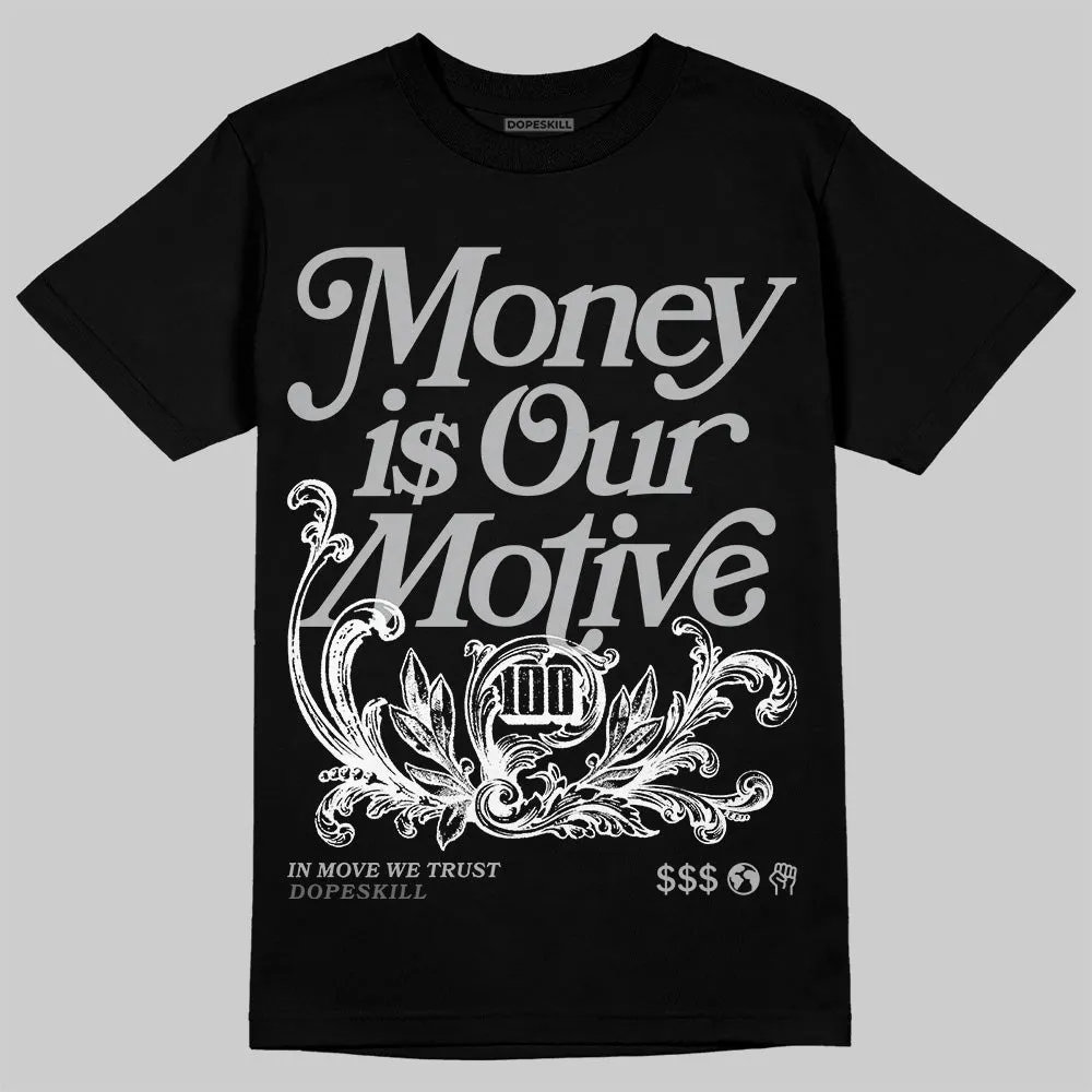 NB 2002R Steel Orca DopeSkill T-Shirt Money Is Our Motive Typo Graphic sold by DopeSkill