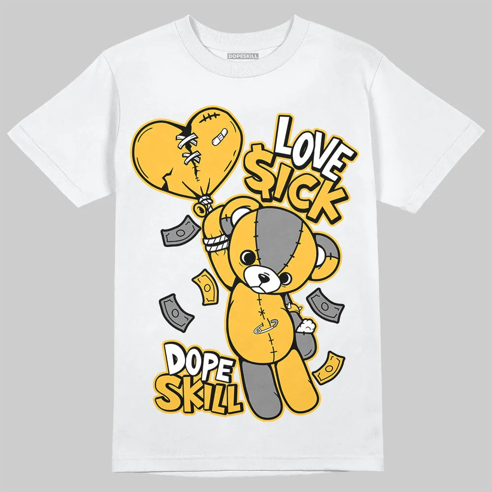 9060 Varsity Gold DopeSkill T-Shirt Love Sick Graphic sold by DopeSkill product image thumbnail 2