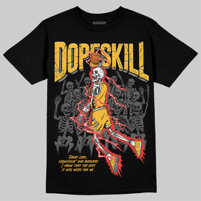 9060 Varsity Gold DopeSkill T-Shirt Thunder Dunk Graphic sold by DopeSkill