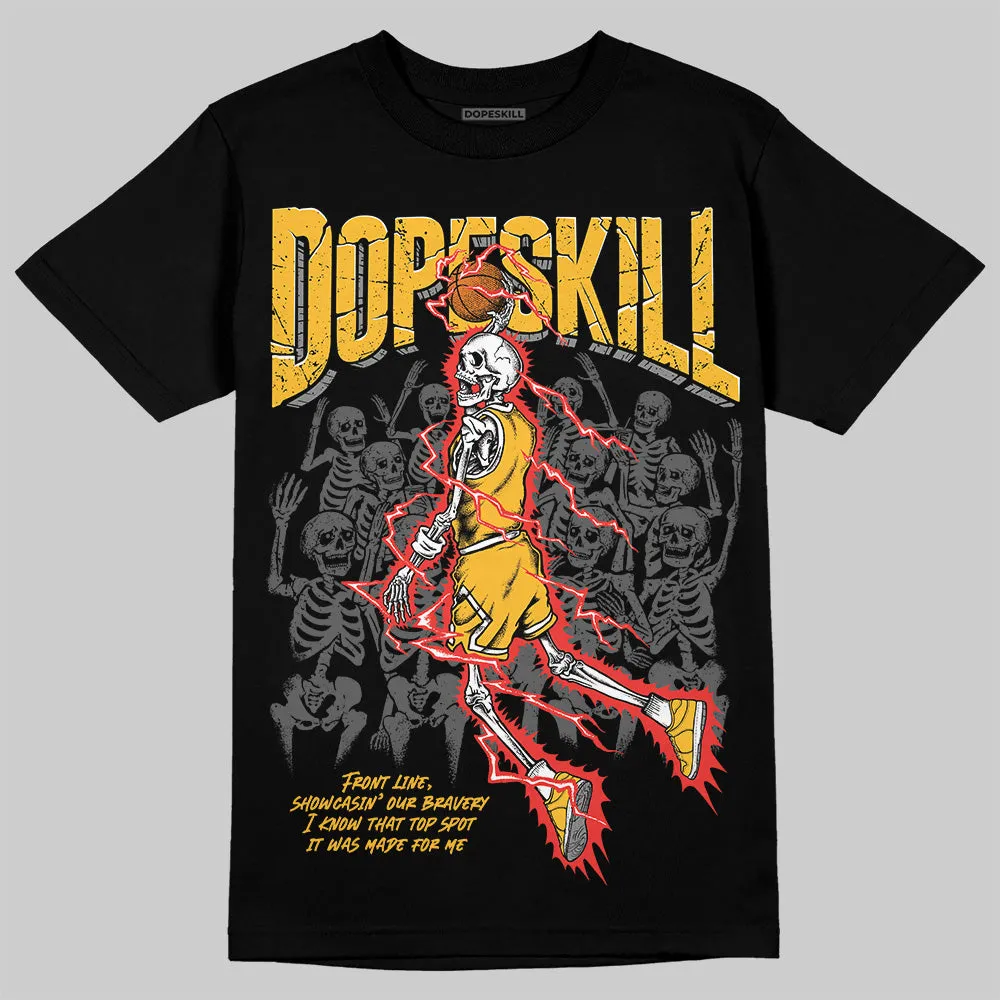 9060 Varsity Gold DopeSkill T-Shirt Thunder Dunk Graphic sold by DopeSkill