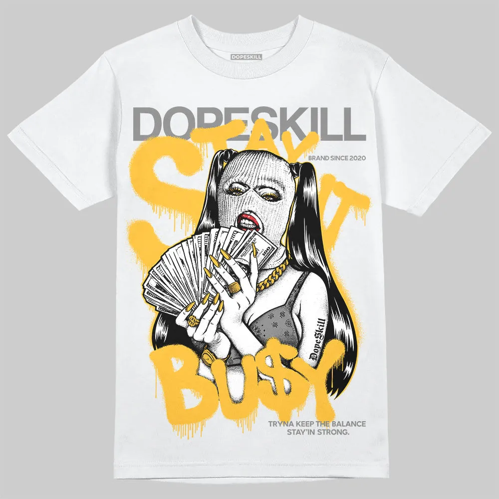 9060 Varsity Gold DopeSkill T-Shirt Stay It Busy Graphic sold by DopeSkill product image thumbnail 2