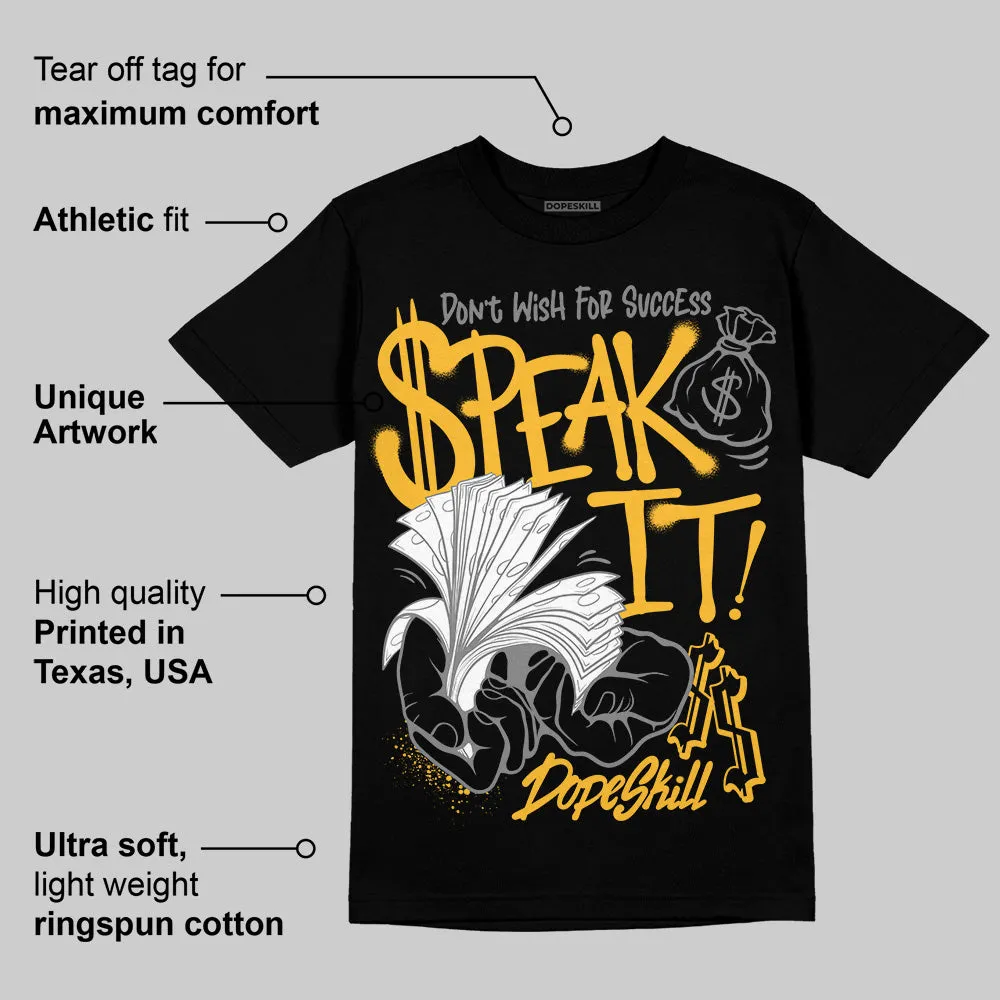 9060 Varsity Gold DopeSkill T-Shirt Speak It Graphic sold by DopeSkill product image thumbnail 3