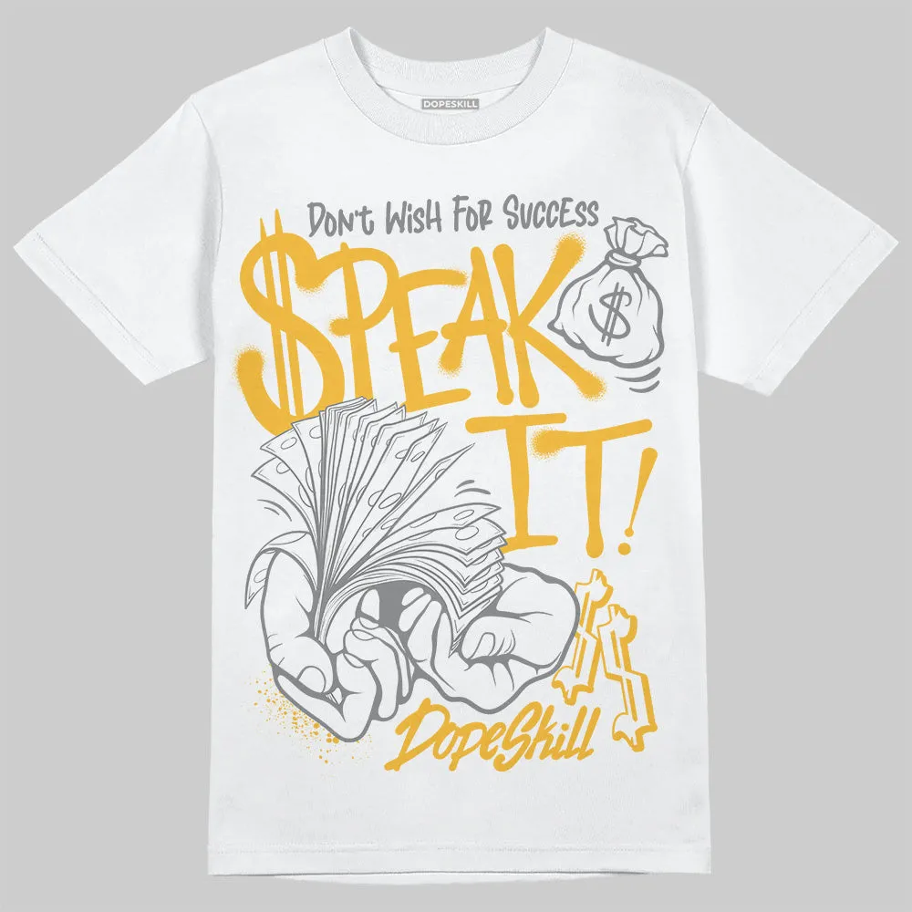 9060 Varsity Gold DopeSkill T-Shirt Speak It Graphic sold by DopeSkill product image thumbnail 2