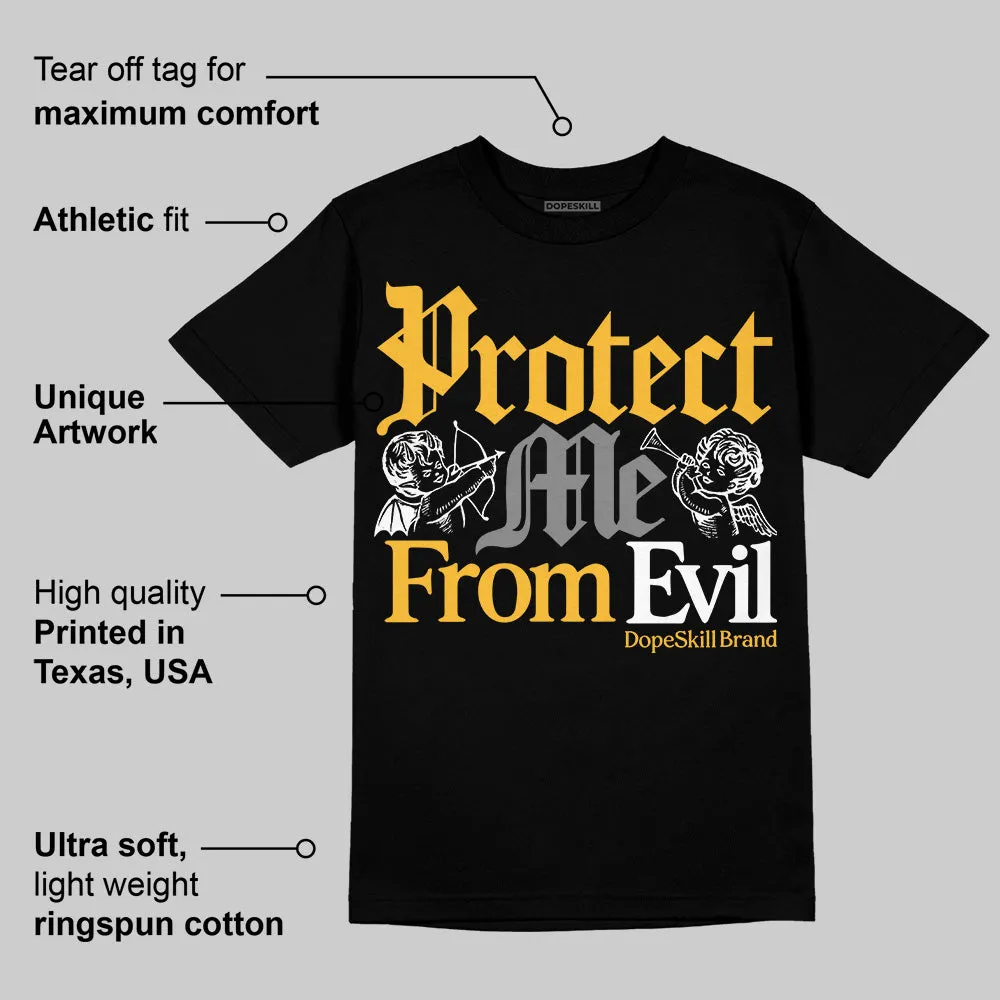 9060 Varsity Gold DopeSkill T-Shirt Protect Me From Evil Graphic sold by DopeSkill product image thumbnail 3