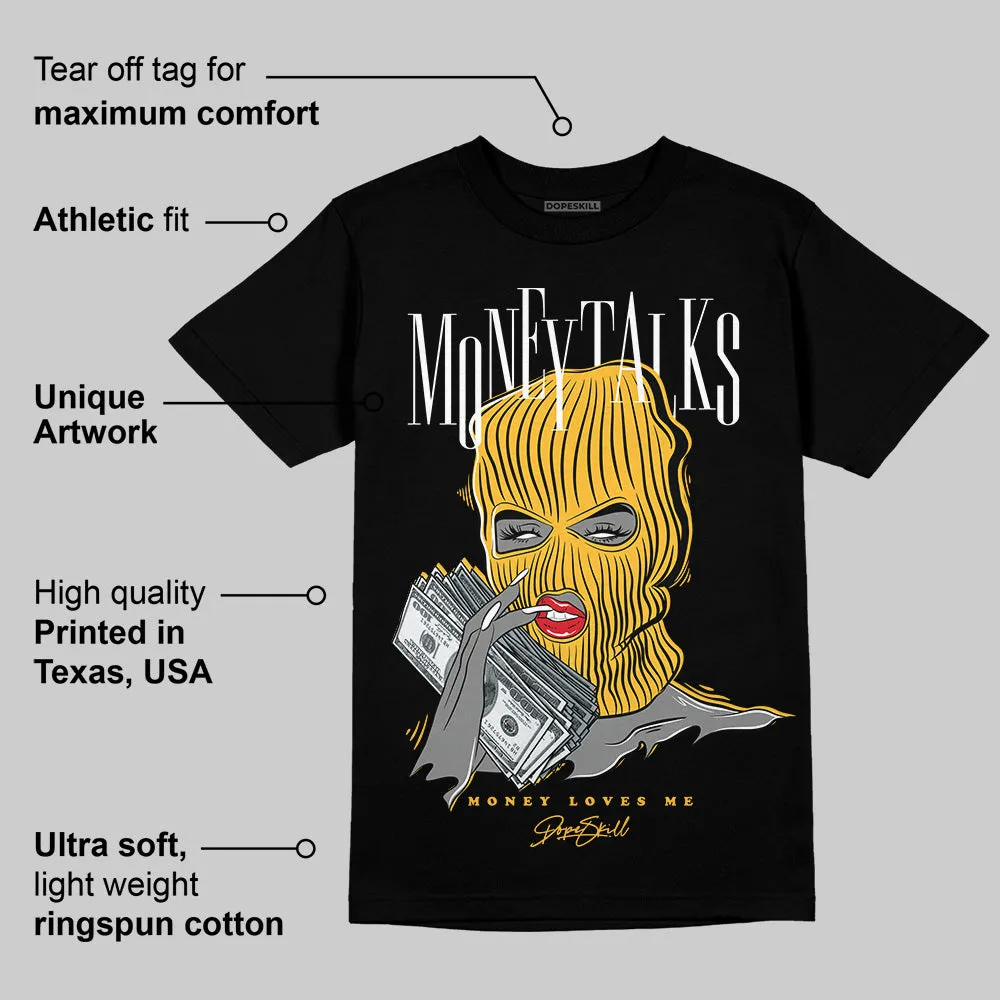 9060 Varsity Gold DopeSkill T-Shirt Money Talks Graphic sold by DopeSkill product image thumbnail 3