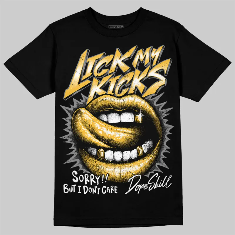 9060 Varsity Gold DopeSkill T-Shirt Lick My Kicks Graphic sold by DopeSkill