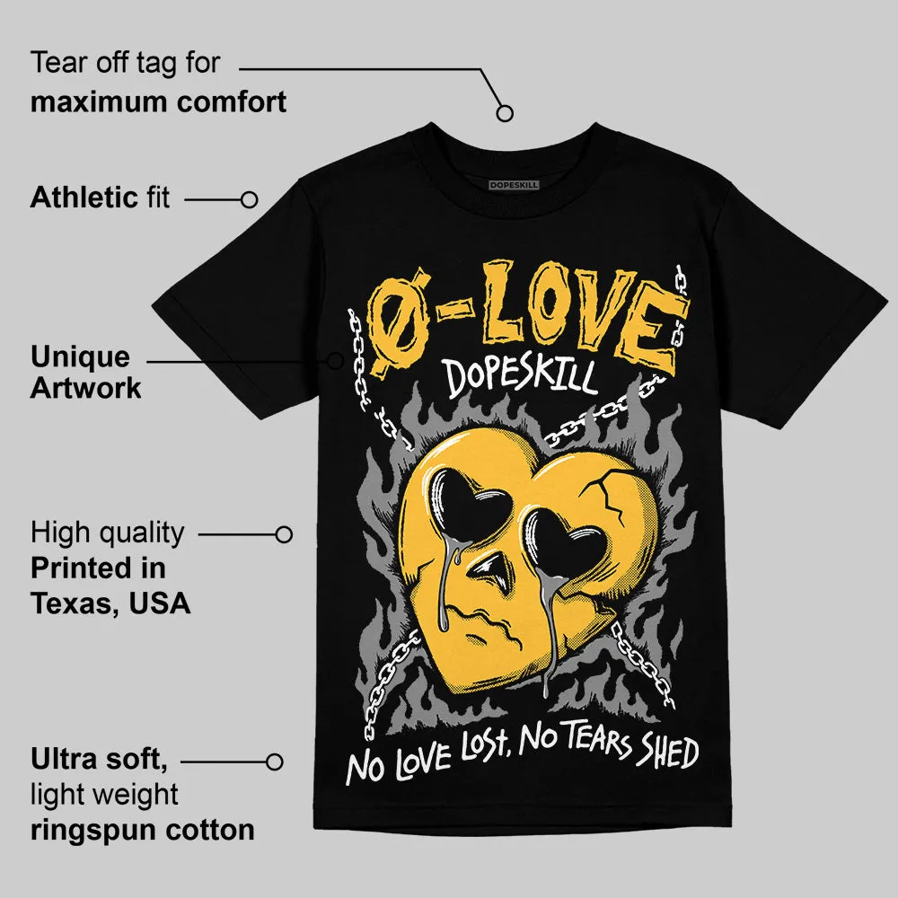 9060 Varsity Gold DopeSkill T-Shirt Crying Heart Graphic sold by DopeSkill product image thumbnail 3