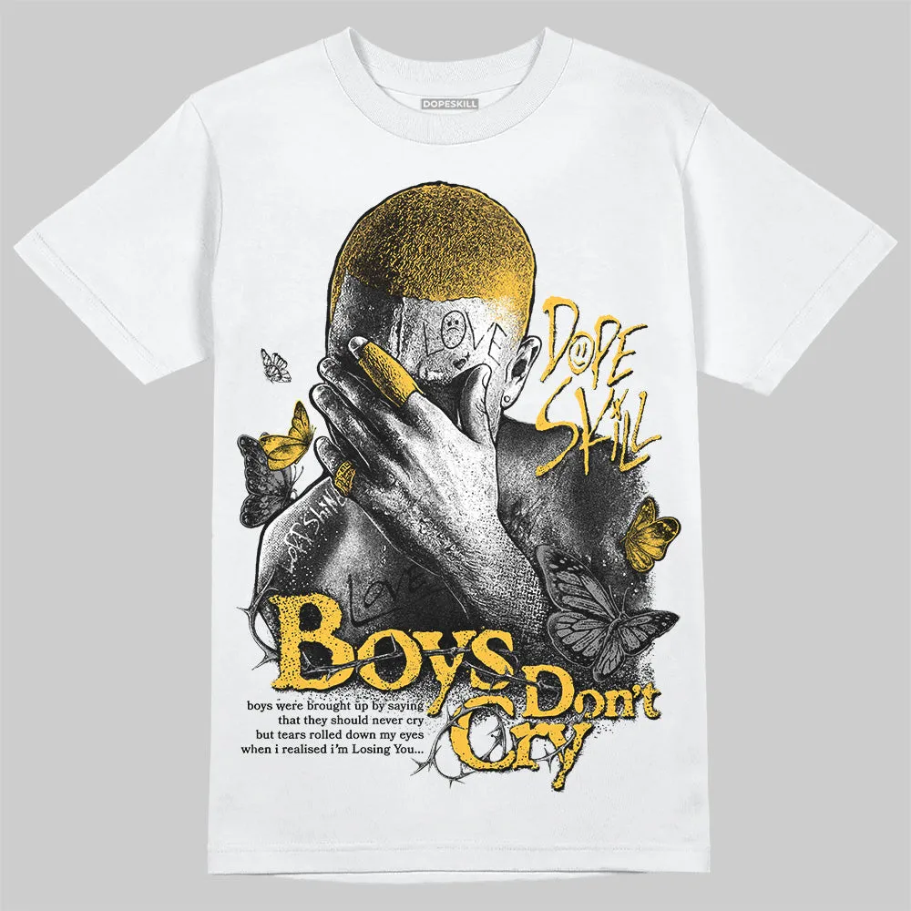 9060 Varsity Gold DopeSkill T-Shirt Boys Don't Cry Graphic sold by DopeSkill product image thumbnail 2