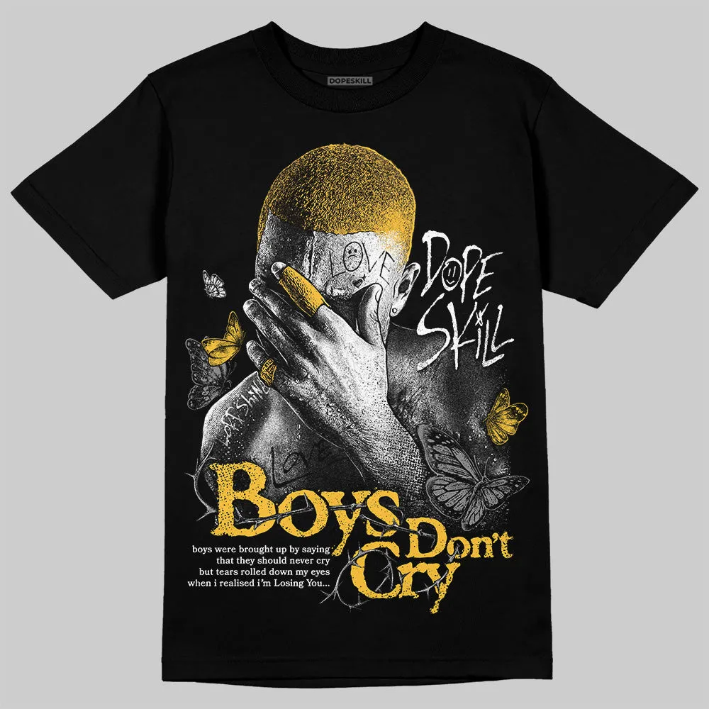 9060 Varsity Gold DopeSkill T-Shirt Boys Don't Cry Graphic sold by DopeSkill