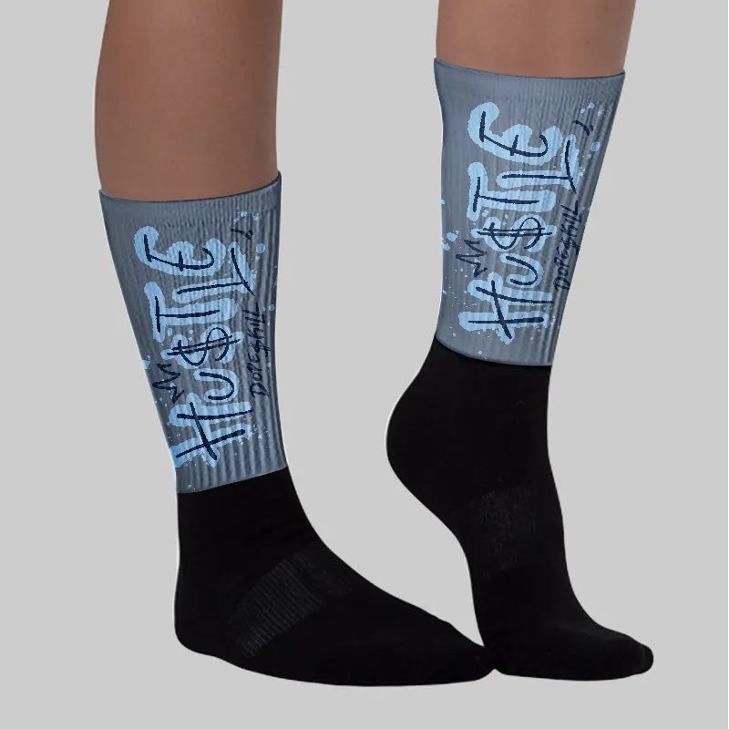9060 Grey Day DopeSkill Sublimated Socks Hustle Graphic sold by DopeSkill product image thumbnail 2