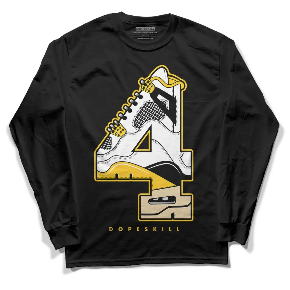 Vivid Sulfur 4s DopeSkill Long Sleeve T-Shirt No.4 Graphic sold by DopeSkill product image thumbnail 2