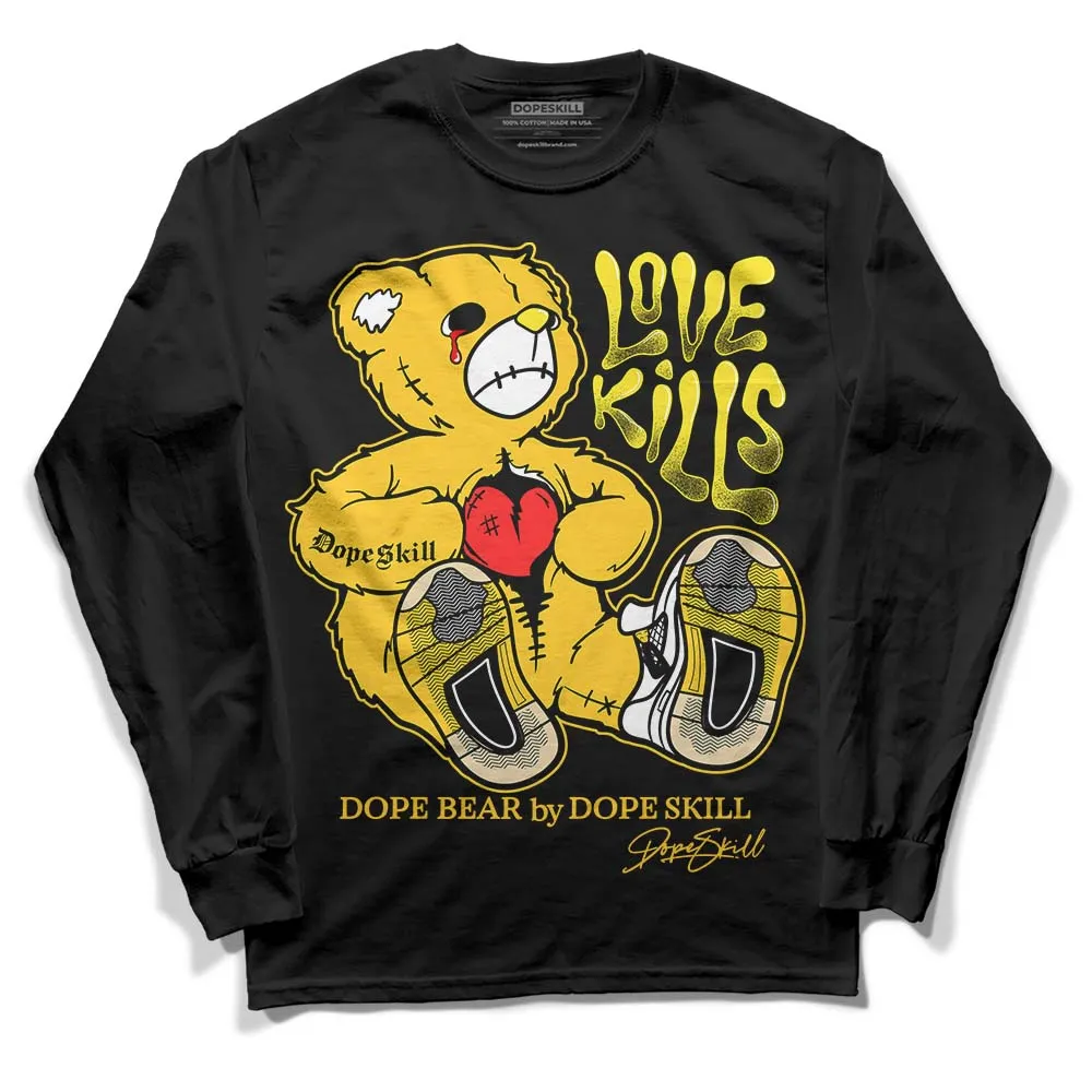 Vivid Sulfur 4s DopeSkill Long Sleeve T-Shirt Love Kills Graphic sold by DopeSkill product image thumbnail 2
