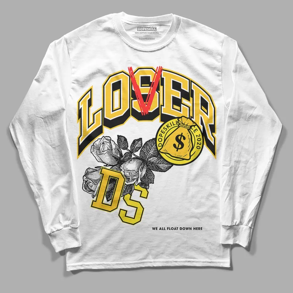 Vivid Sulfur 4s DopeSkill Long Sleeve T-Shirt Loser Lover Graphic sold by DopeSkill
