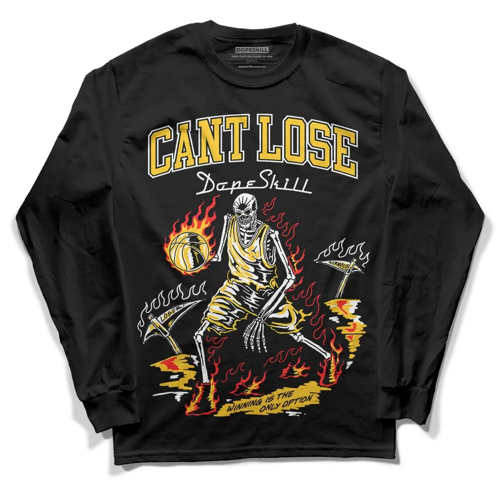 Vivid Sulfur 4s DopeSkill Long Sleeve T-Shirt Cant Lose Graphic sold by DopeSkill product image thumbnail 2