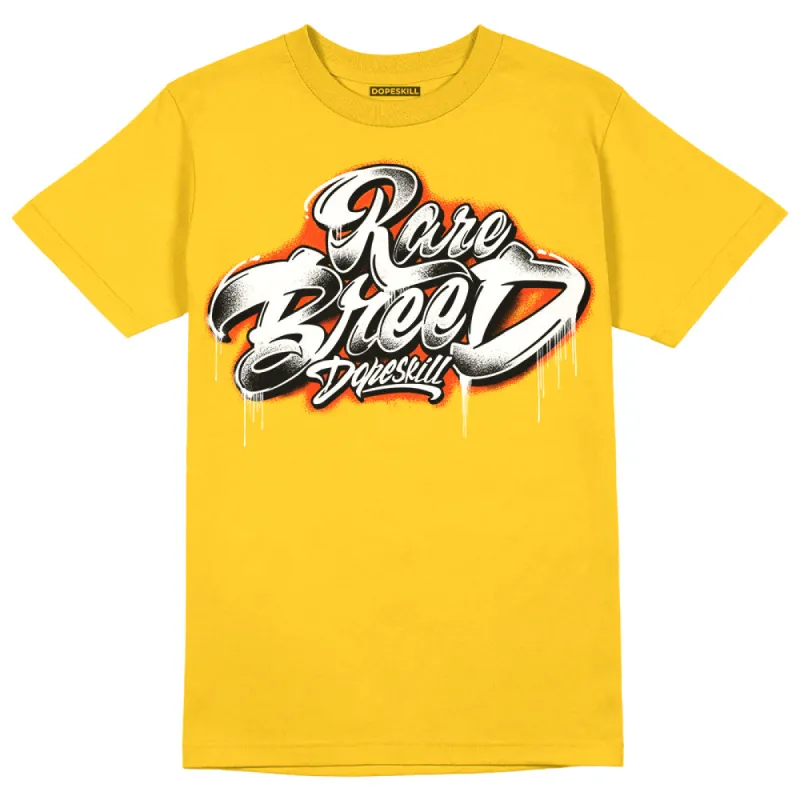 Vivid Sulfur 4s DopeSkill Yellow T-shirt Rare Breed Type Graphic sold by DopeSkill