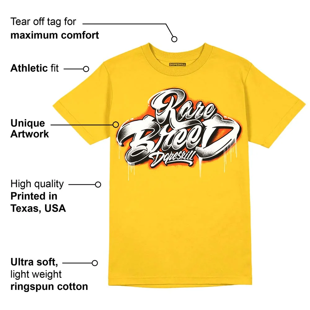 Vivid Sulfur 4s DopeSkill Yellow T-shirt Rare Breed Type Graphic sold by DopeSkill product image thumbnail 2
