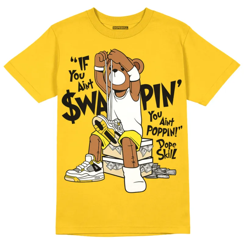 Vivid Sulfur 4s DopeSkill Yellow T-shirt If You Aint Graphic sold by DopeSkill