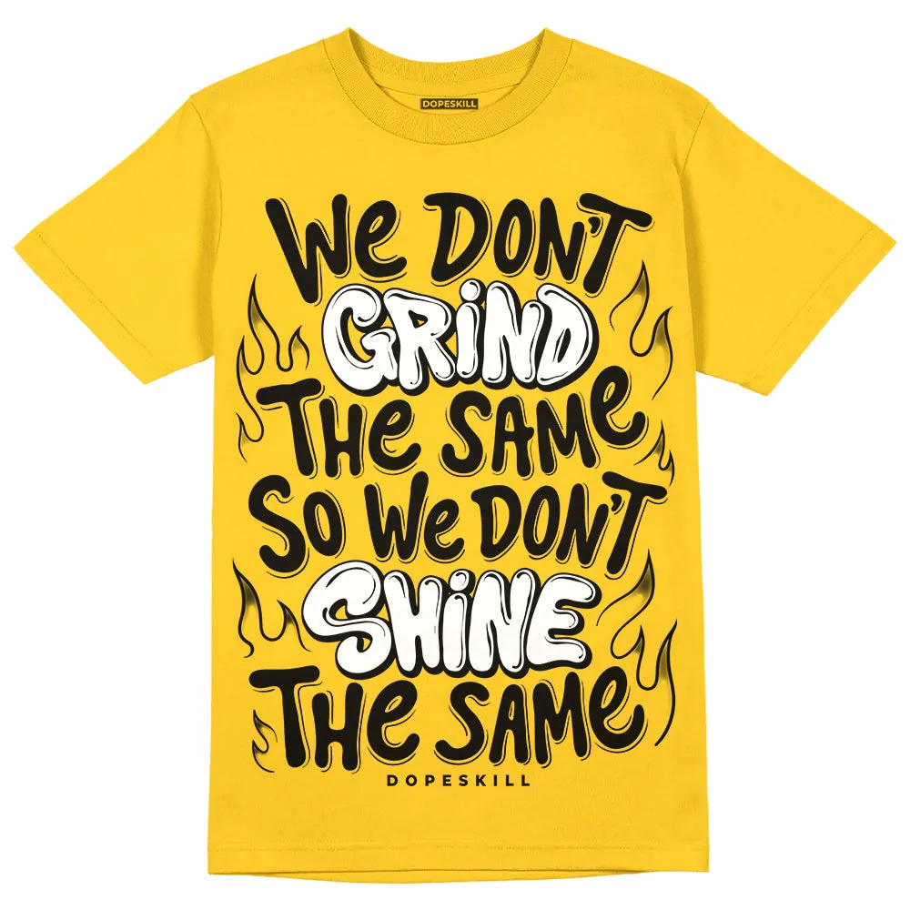 Vivid Sulfur 4s DopeSkill Yellow T-shirt Grind Shine Graphic sold by DopeSkill